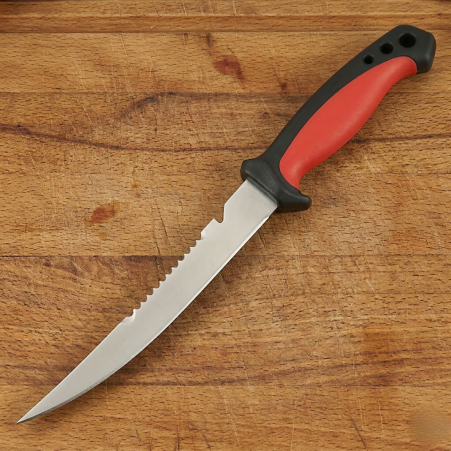 Couteau à Filet Flexible en Acier Inoxydable – Outil de Pêche et Couteau de Nettoyage à Prise Antidérapante – Norte Outdoors