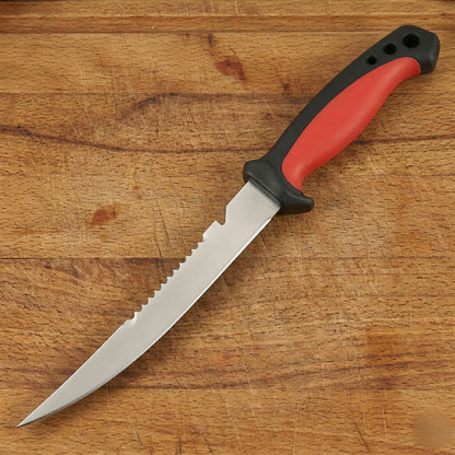 Couteau à Filet Flexible en Acier Inoxydable – Outil de Pêche et Couteau de Nettoyage à Prise Antidérapante – Norte Outdoors