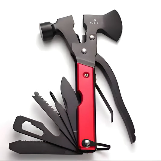 14-in-1 Pocket Fishing Multi-Tool – Heavy-Duty Camping Gear & Survival Pliers – Norte Outdoors - NORTE