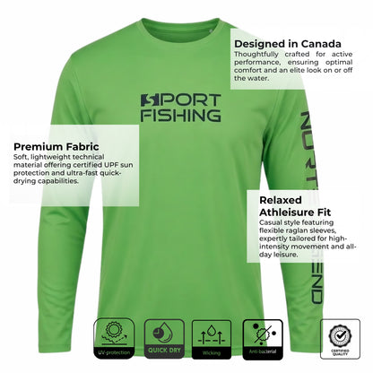 Men's Sport Fishing Performance Sun Shirt - NORTE OUTDOORS