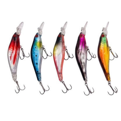 The Essential Fishing Minnow Plug Pack (5-Piece Hard Bait Set) - NORTE