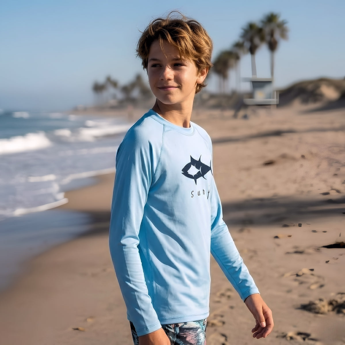 Kids Surf Performance Sun Shirt - NORTE OUTDOORS