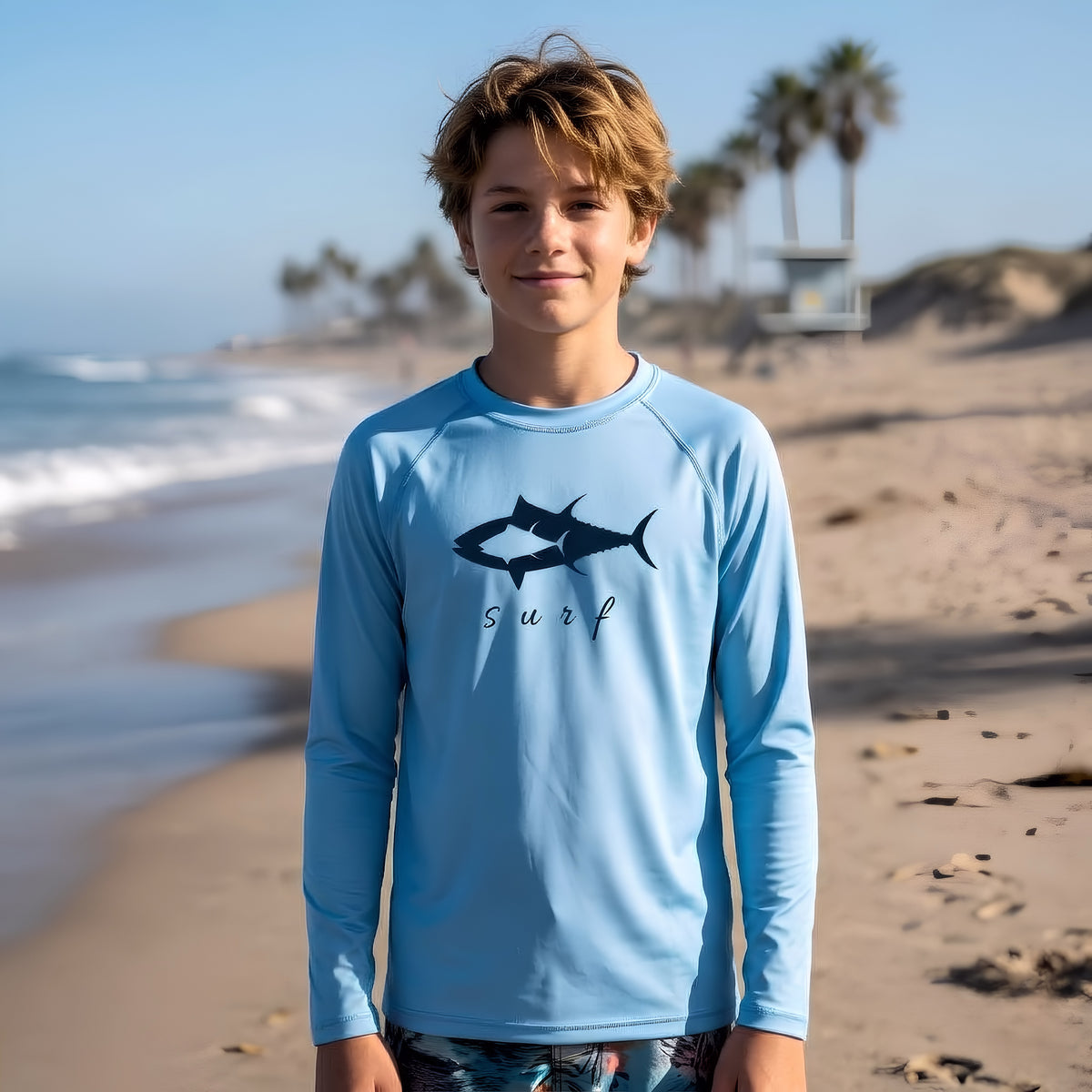 Kids Surf Performance Sun Shirt - NORTE OUTDOORS